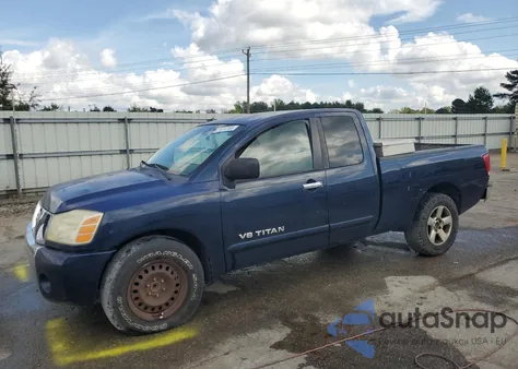 2007 Nissan Titan Xe из США, поврежденный, VIN 1N6BA06AX7N245310